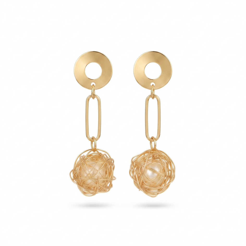 Premium 6 Pair Earrings Combo for Women | Gold Hoop, Crystal Floral, Butterfly Pearl & Designer Stud Earrings Set | Trendy Party Wear Jewelry Pack